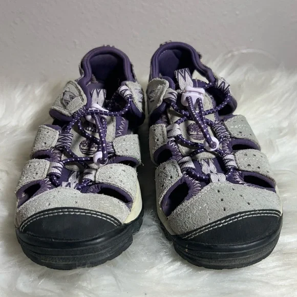 Timberland Earthkeepers Belknap Purple Sport Sandals Size 11 kids - Picture 5 of 8